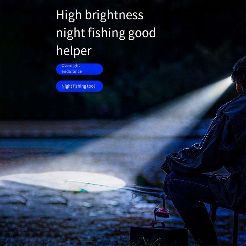 Mini Rechargeable Powerful Sensor Head Light Lamp USB Headlights Camping Search Light LED Head Ligh