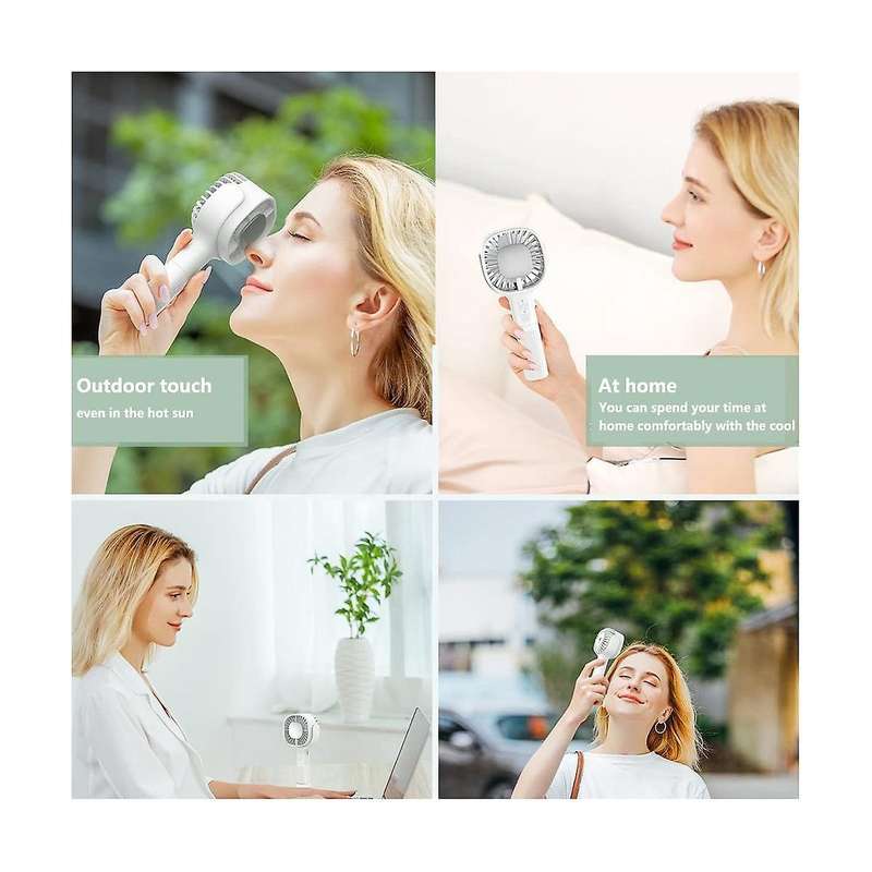 Mini Small Fan, Handheld Usb Small Fan Portable Desktop Electric Fan, Portable Fan, 3-speed Air Vol