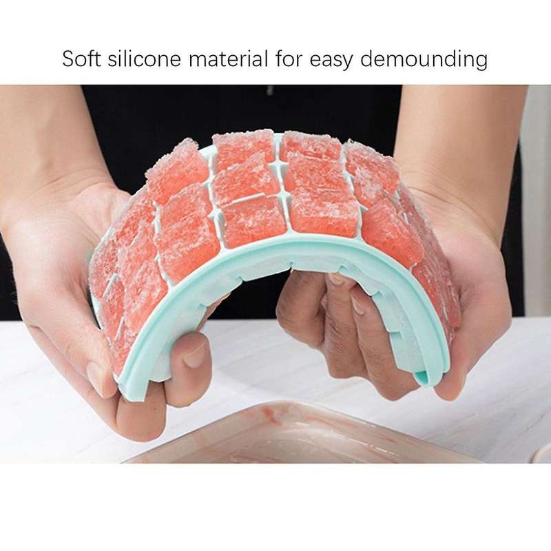 Mini Shape Ice Tray, Complementary Food Ice Box, Ice Square Mold, Large Capacity Ice Box, Ice Maker,