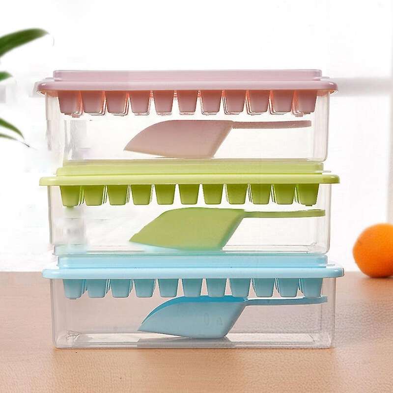 Mini Shape Ice Tray, Complementary Food Ice Box, Ice Square Mold, Large Capacity Ice Box, Ice Maker,