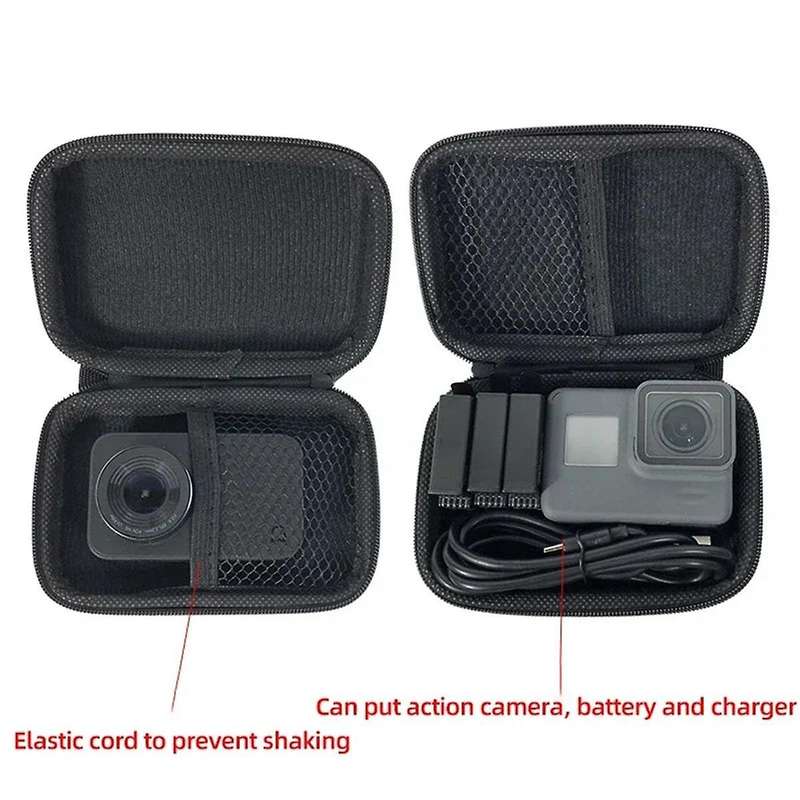 Mini Storage Bag Case for Hero 12 11 10 9 8 7 6 5 4 3 Action Camera Accessories Storage Bag