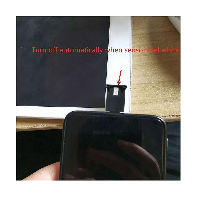 Mini USB-C LED RGB Light Brightness Adjustable 8 Color Changeable for Car, Laptops, Keyboard Atmosph