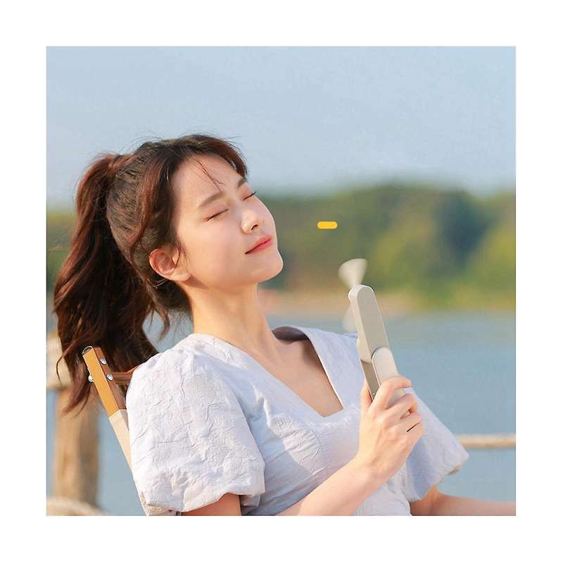 Mini USB Handheld Folding Small Fan Portable Mute Small Fan