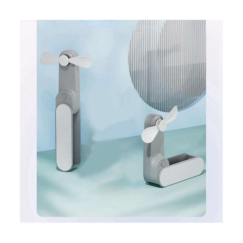 Mini USB Handheld Folding Small Fan Portable Mute Small Fan