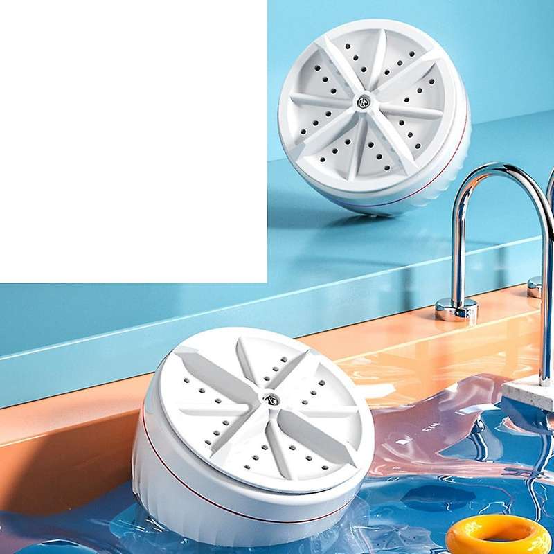 Mini Turbo Washer USB Powered Cleaning Washing Machine for Underwear Socks Mini Ultrasonic Turbo Was