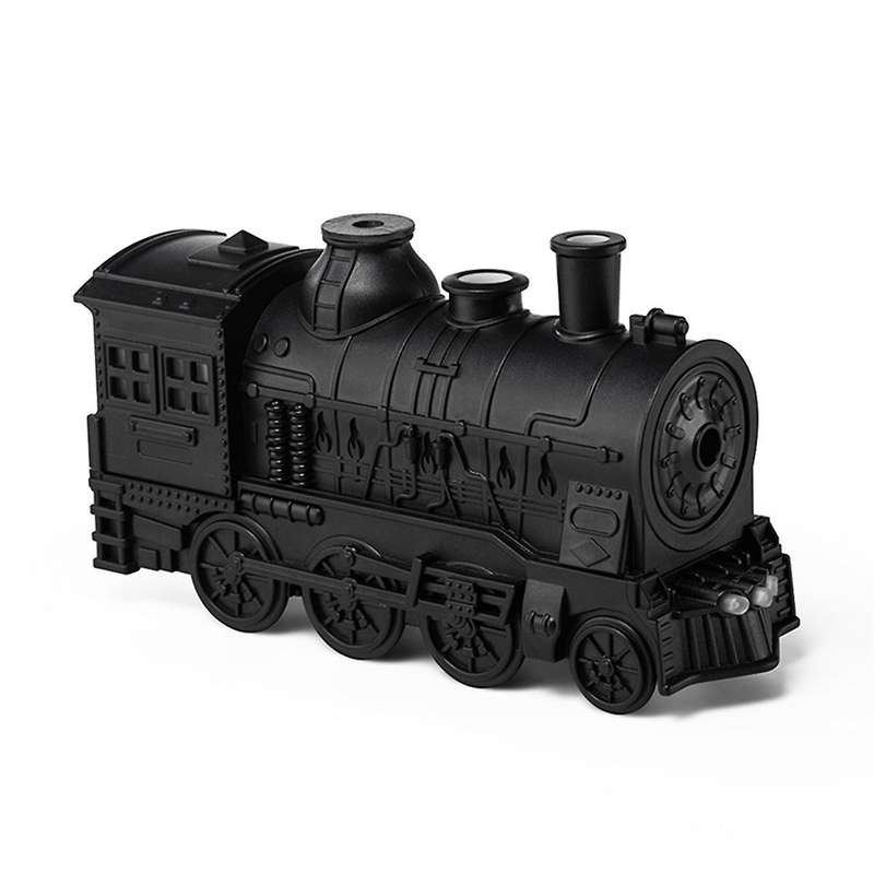 Mini Train Shape Aromatherapy Essential Oil Diffuser Ultrasonic Cool Mist Air Humidifier with LED L