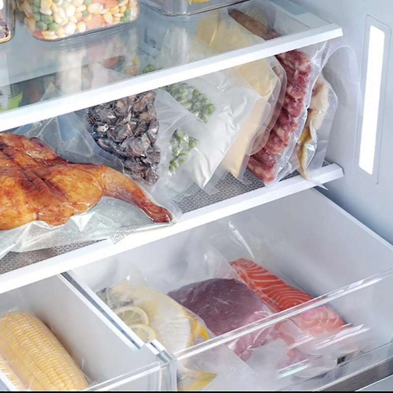 Mini Vacuum Sealer 2 In 1 Sealer and Cutting Machine Automatic Food Sealer for Plastic Bags Food Sto