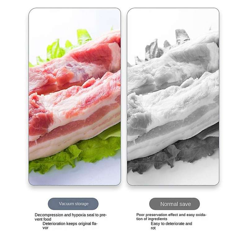 Mini Vacuum Sealer 2 In 1 Sealer and Cutting Machine Automatic Food Sealer for Plastic Bags Food Sto