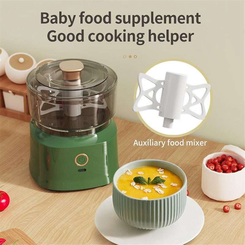 Mini Wireless Electric Garlic Press Dual-Purpose Kitchen Food Grinder Rechargeable Meat Grinder Vege