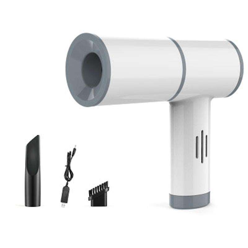 Mini Wireless Super Strong Suction 5000 Pa White Portable Handheld Auto Vacumm Cleaner for Office Ho