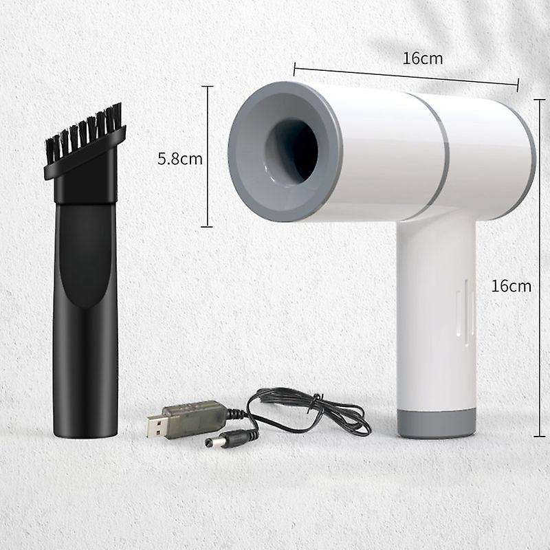 Mini Wireless Super Strong Suction 5000 Pa White Portable Handheld Auto Vacumm Cleaner for Office Ho