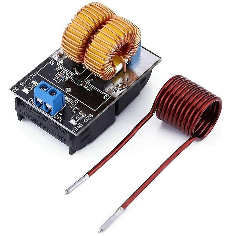 Mini ZVS Heating Machine 120W Low Voltage High Frequency Induction Heating Board Module Driver Heate