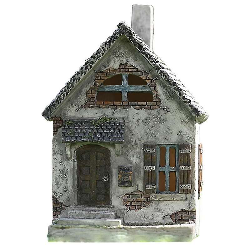 Miniature Fairy Garden House Rustic Fairy Woodland Miniature Dwellings Mini Country Houses