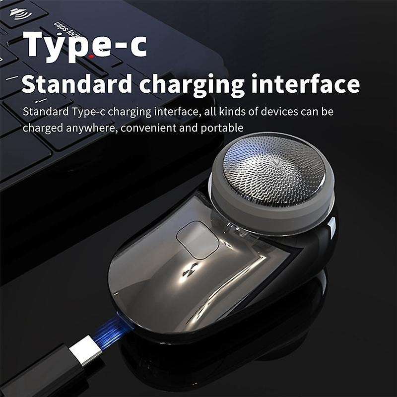 Mini-Shave Portable Electric Shaver,Mini Electric Shavers for Men,Easy One-Button Use Electric Shave
