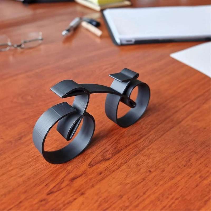 Minimalistic Bicycle Sculpture Wire Framed Style, Minimalist Bicycle Cast Iron Art Sculpture, Retro