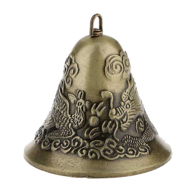 Mini-feng Shui Chinese Dragon Charm and Phoenix Decor