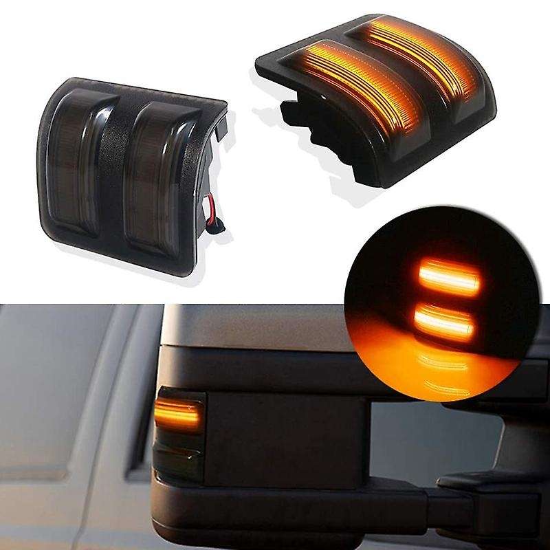 Mirror LED Marker Light for 2008-2016 F250 F350 F450 Super Duty Amber Turn Signal Light