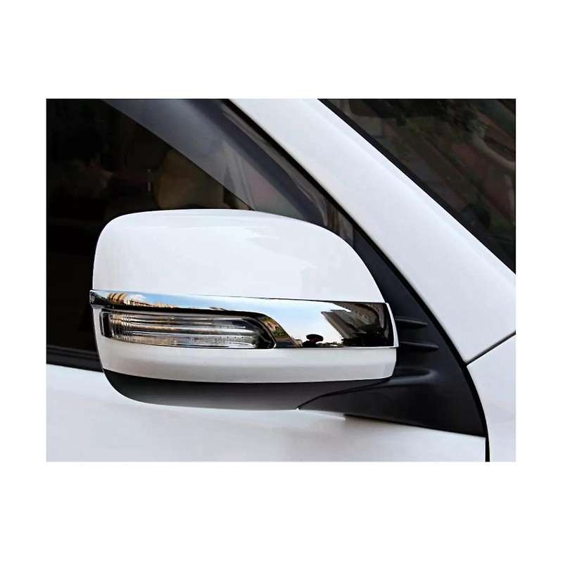 Mirror Cover Bright Strip Mirror Cover Decorative Strip Car for Land Cruiser Prado 150 2010-2020