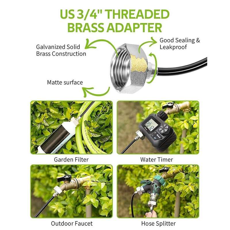Misting Cooling System 39.4FT(12M) Misting Line Set Water Mister for Outside Patio Cooling,Backyard