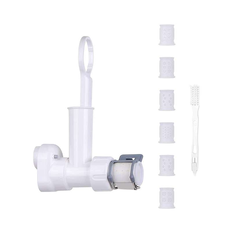 Mixer Accessories for Stand Mixer with 6 Different Shapes Of Pasta Outlet Durable Pasta Attachment