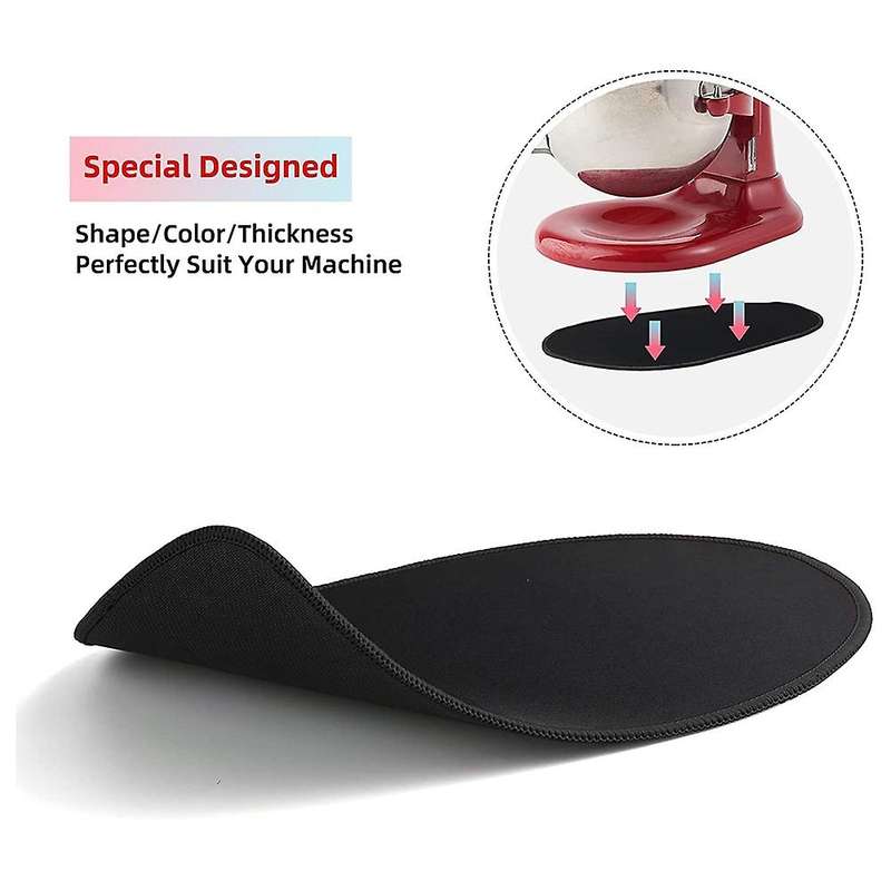 Mixer Sliding Mat, Mixer Slider Mat for KitchenAid Professional 600 Series 5-8 Quart Bowl Lift Stan