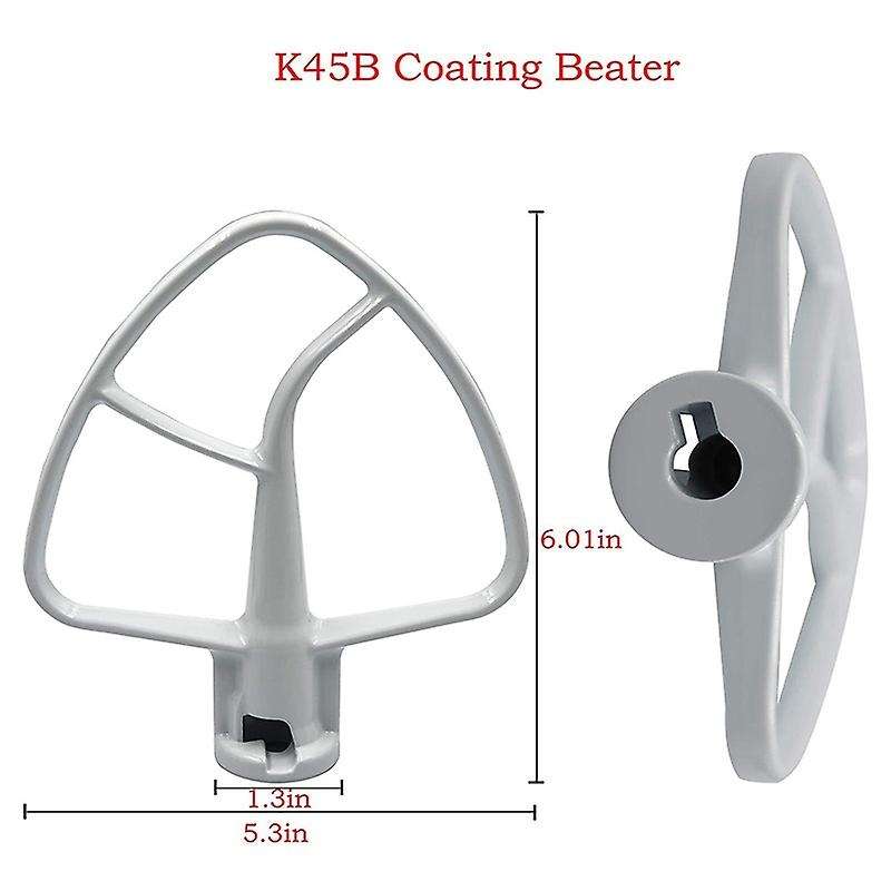 Mixer Kit for Ksm150 Includes Dough Wire Whip and Coated Flat Beater, 3 Pieces Stand Mixers Repair