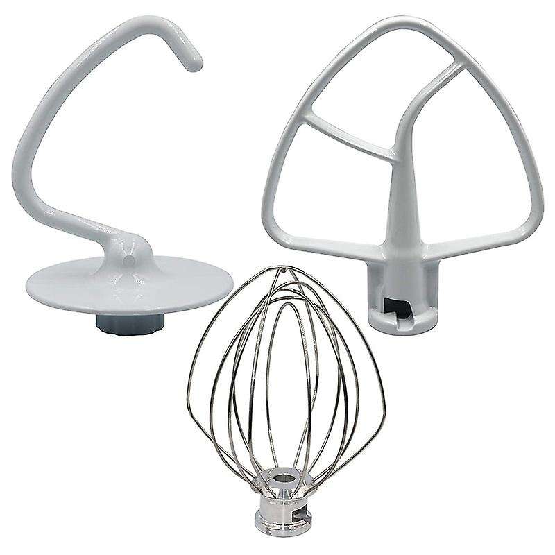 Mixer Kit for Ksm150 Includes Dough Wire Whip and Coated Flat Beater, 3 Pieces Stand Mixers Repair