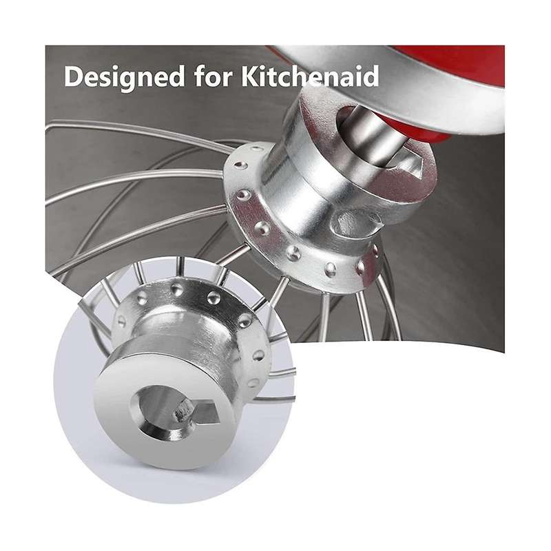 Mixer Aid Attachment for 5 Quart Stand Mixer K5WW Wire Whip& 5K7SDH Dough Hook&Mixer Aid Paddle
