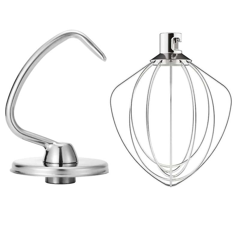 Mixers Accessories K45WW Wire Whip K45DH Dough Hook Attachment for 4.5-5Q Tilt-Head Stand Mixer Atta