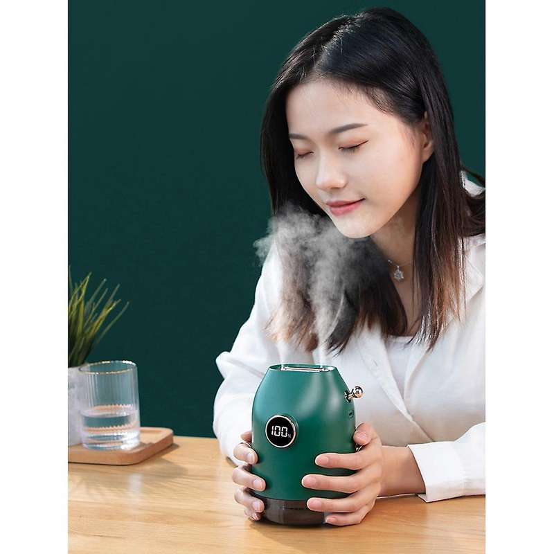 MJM-01K Modern Series Dual Spray Humidifier Dual Outlet Fog Power Display Retro Look Large Capacity