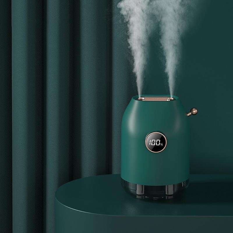 MJM-01K Modern Series Dual Spray Humidifier Dual Outlet Fog Power Display Retro Look Large Capacity