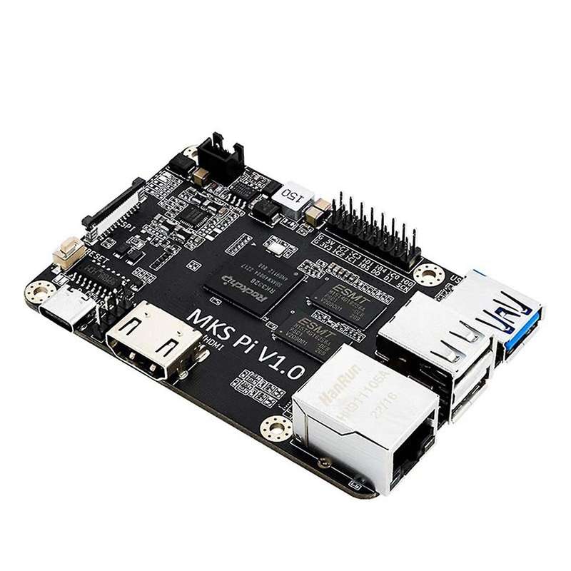 Mks Pi Klipper Motherboard Controller 64bits Soc Onboard Klipperscreen for Voron Compatible for -a