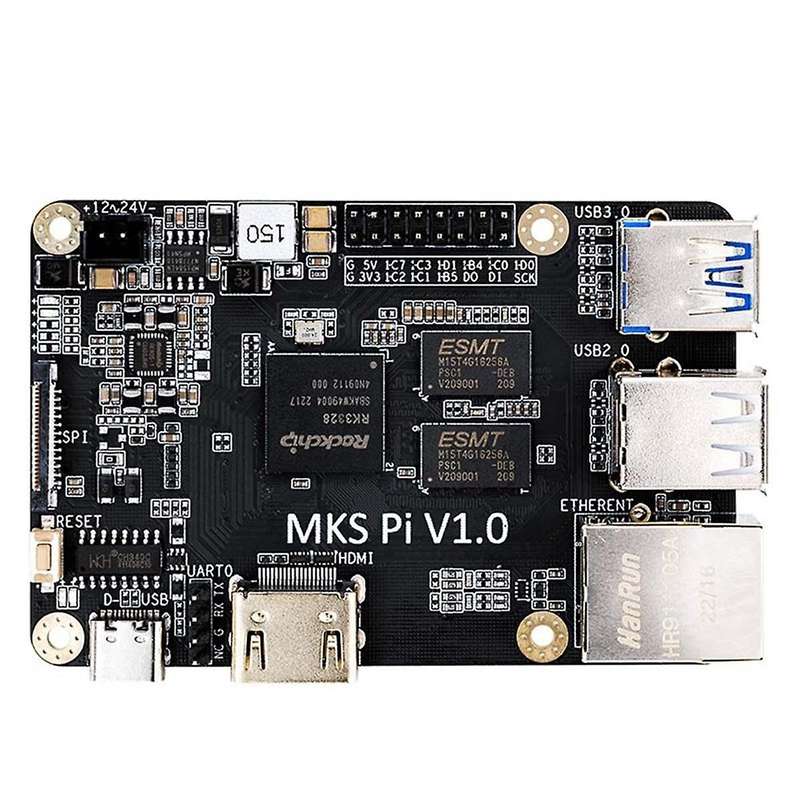 Mks Pi Klipper Motherboard Controller 64bits Soc Onboard Klipperscreen for Voron Compatible for -a
