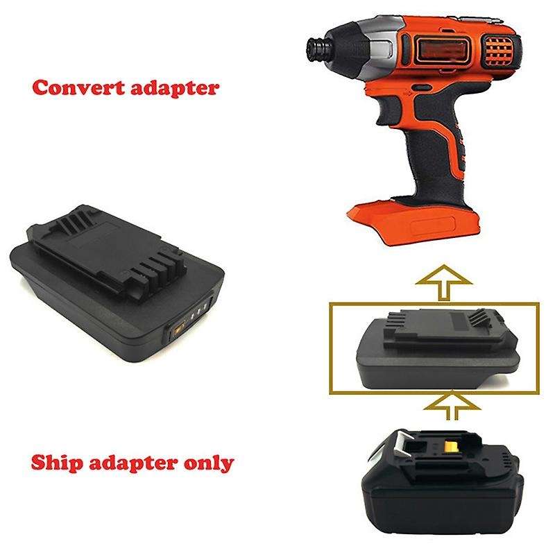 MKT18BPS Converter Adapter Fit Black Battery Adapter for 1820/30/40 Lithium Battery 18V Battery Li-I