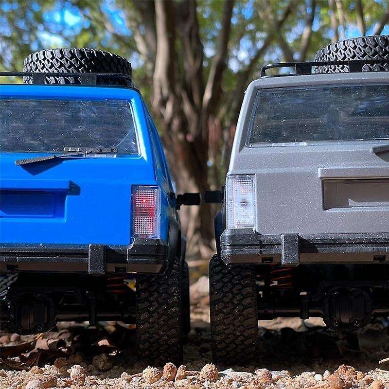 MN78 RC Car 1/12 2.4G Full Scale 4WD Climbing Car Remote Control Toy Off-Road Vehicle Car,Grey 3 Ba