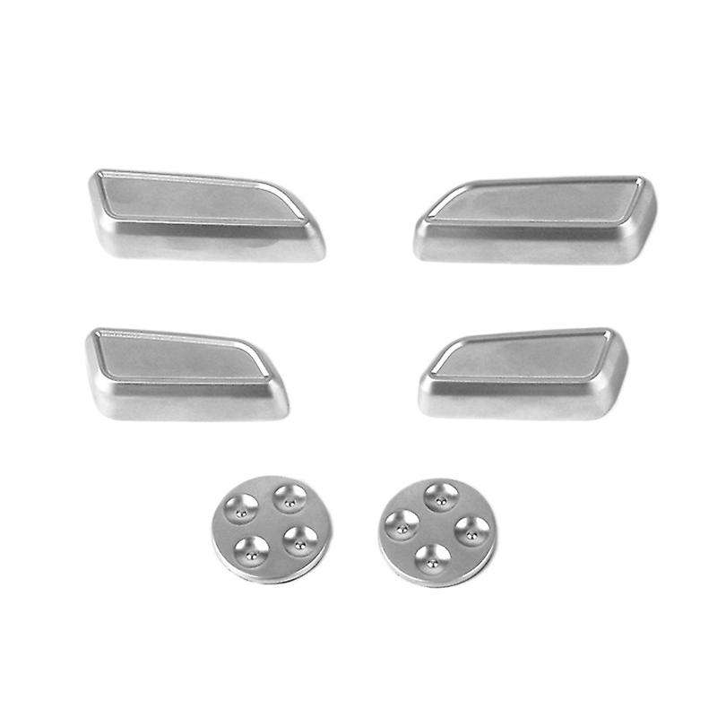 Model 3 Car Seat Adjustment Button Cover for Y X S Interior Decoration Protective Button Cover