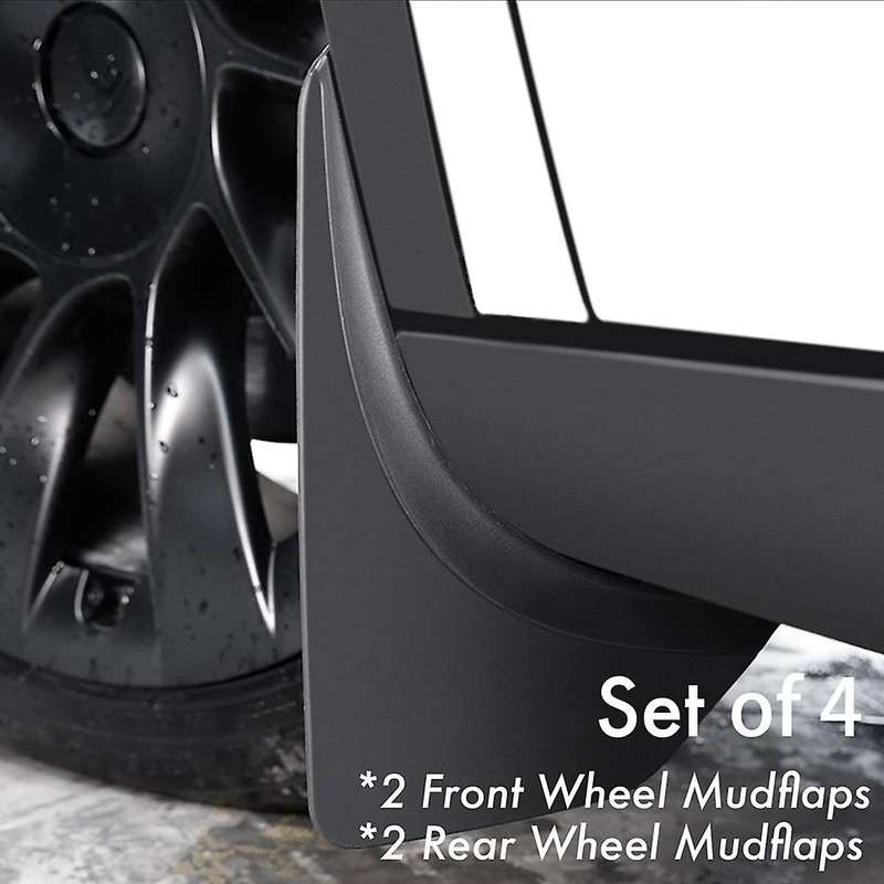 Model Y Flaps Front and Rear Splash Guards Mudguard Mudflaps Car Accessories for Model Y 2021 2022