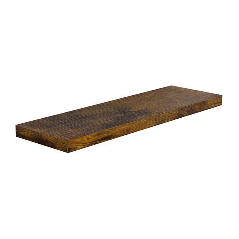 Modern Floating Shelves 0.98 Inches Thick for Wall, Wide Shelves for Kitchen, Living Room,Rustic Woo