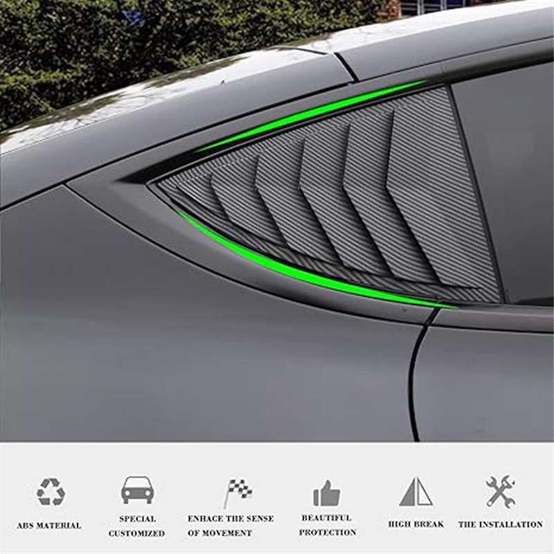 Model Y Side Window Louver Cover Sport Style for Model Y 2021 2022 2023 Accessories