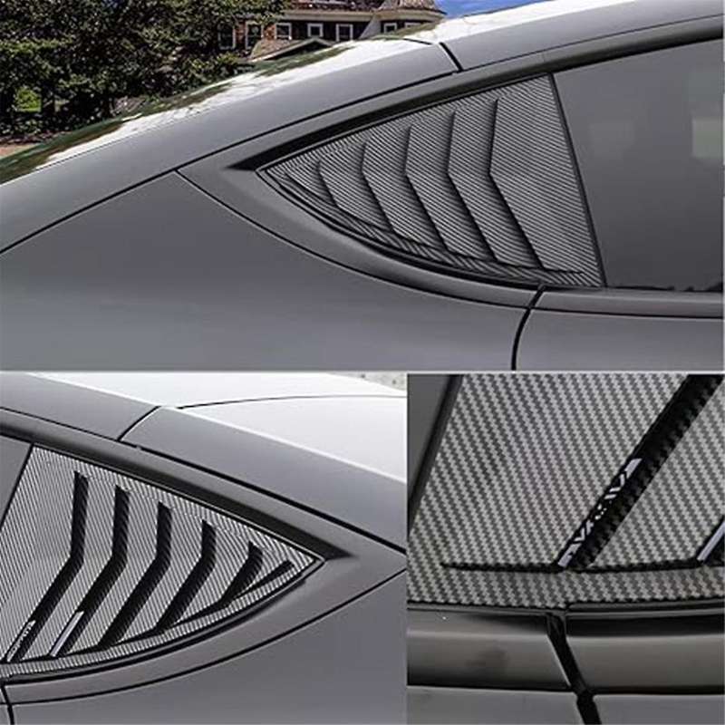 Model Y Side Window Louver Cover Sport Style for Model Y 2021 2022 2023 Accessories