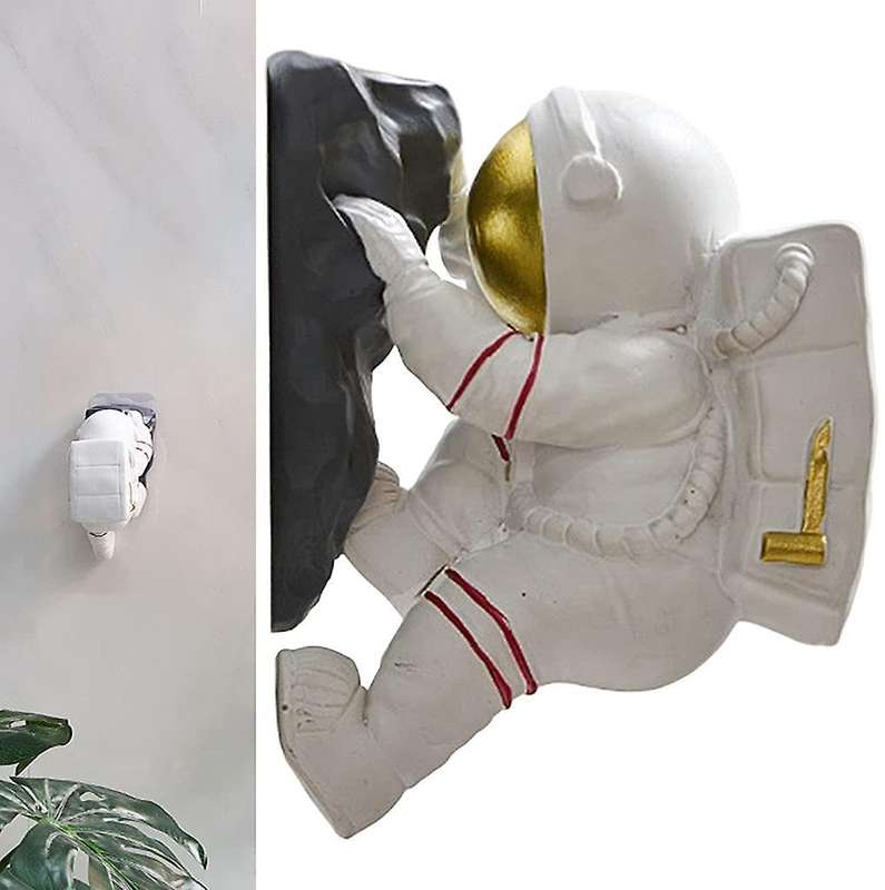 Modern Astronaut Ornament Figurines Outer Space Fun Gifts Living Room Bedroom Bookshelf Shelf Wall D