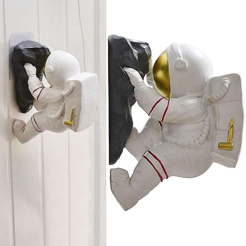 Modern Astronaut Ornament Figurines Outer Space Fun Gifts Living Room Bedroom Bookshelf Shelf Wall D