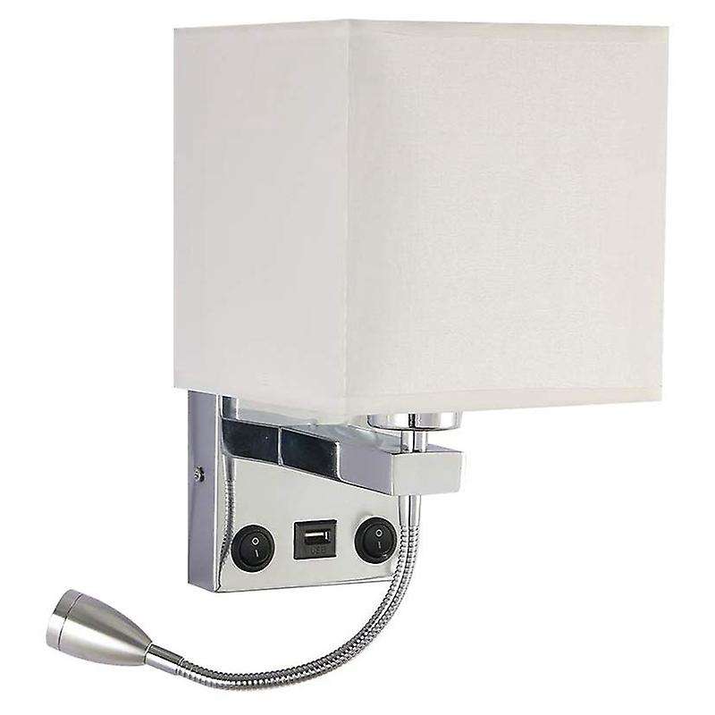 Modern Led Wall Lamp Bedside Bedroom Applique Sconce with Switch Usb Interior Headboard Home Hotel