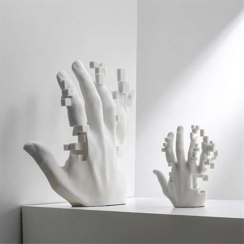 Modern Simple Statues Palm Decoration Exhibition Hall Restaurant Abstract Art Ornaments for Home Dec