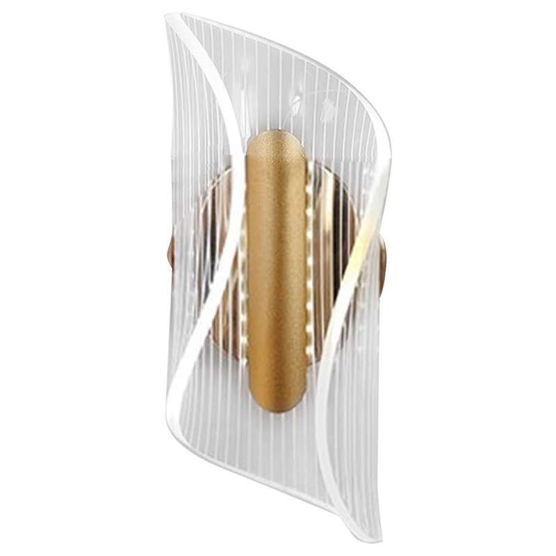Modern Wall Sconce Dimmable LED Wall Sconce Spiral Flow Design LED Wall Sconce for Living Room Bedro