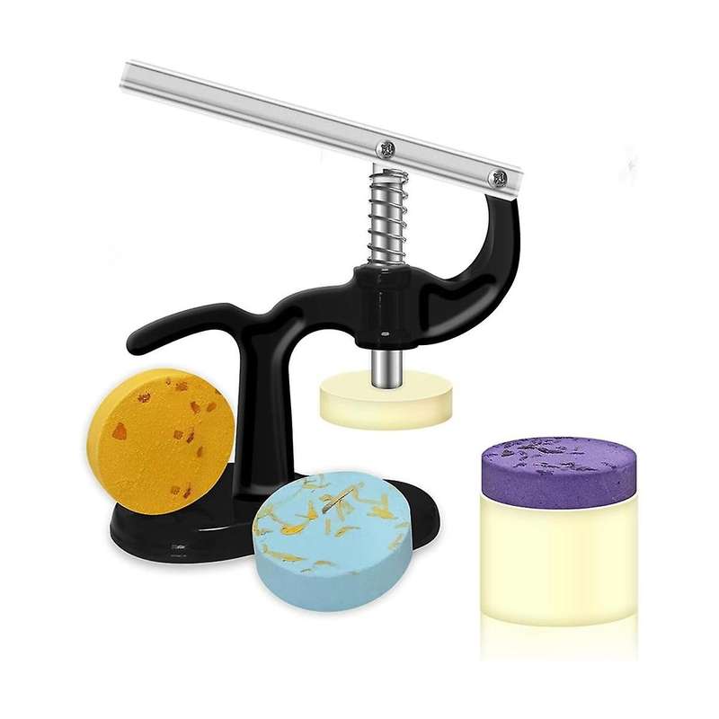 Mold Kit with A Set of Molds Shower Steamers Press,Shower Bomb Tools Mold & Bath Press for DIY Makin