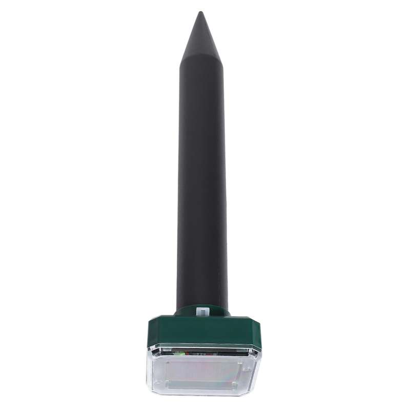 Mole Repellent, 4 Pack Ultrasonic Animal Repellent Solar Powered and Vole Chaser Humane Repellent