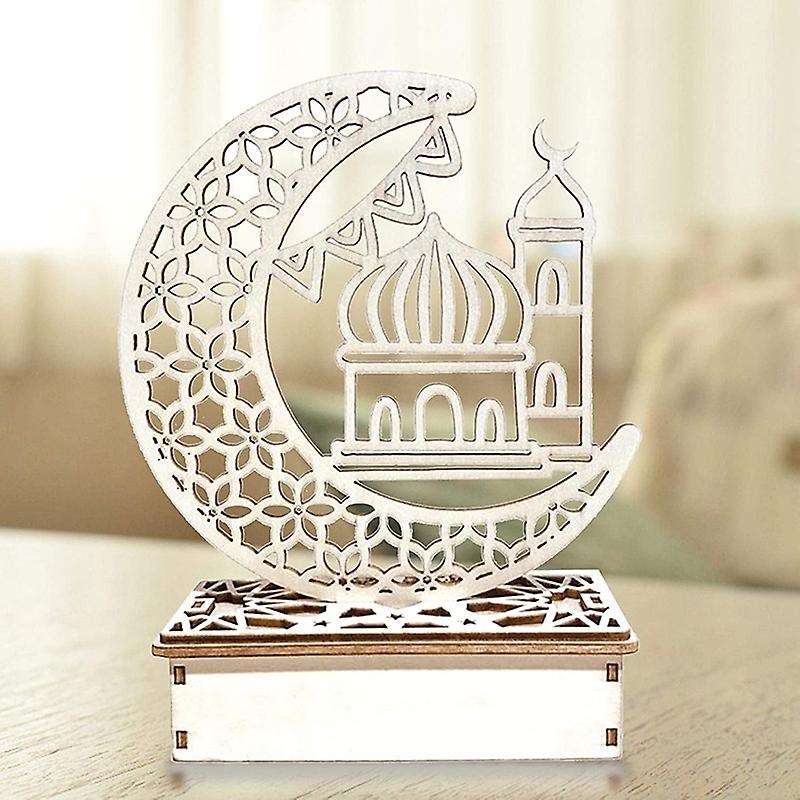 Moon Star Lights, Ramadan Decorations - Ramadan Eid Led Night Light, Decorations Table Lamp Moon St