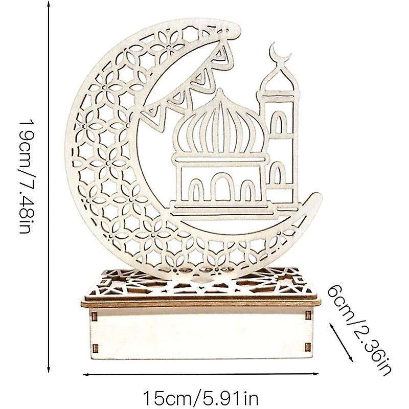 Moon Star Lights, Ramadan Decorations - Ramadan Eid Led Night Light, Decorations Table Lamp Moon St