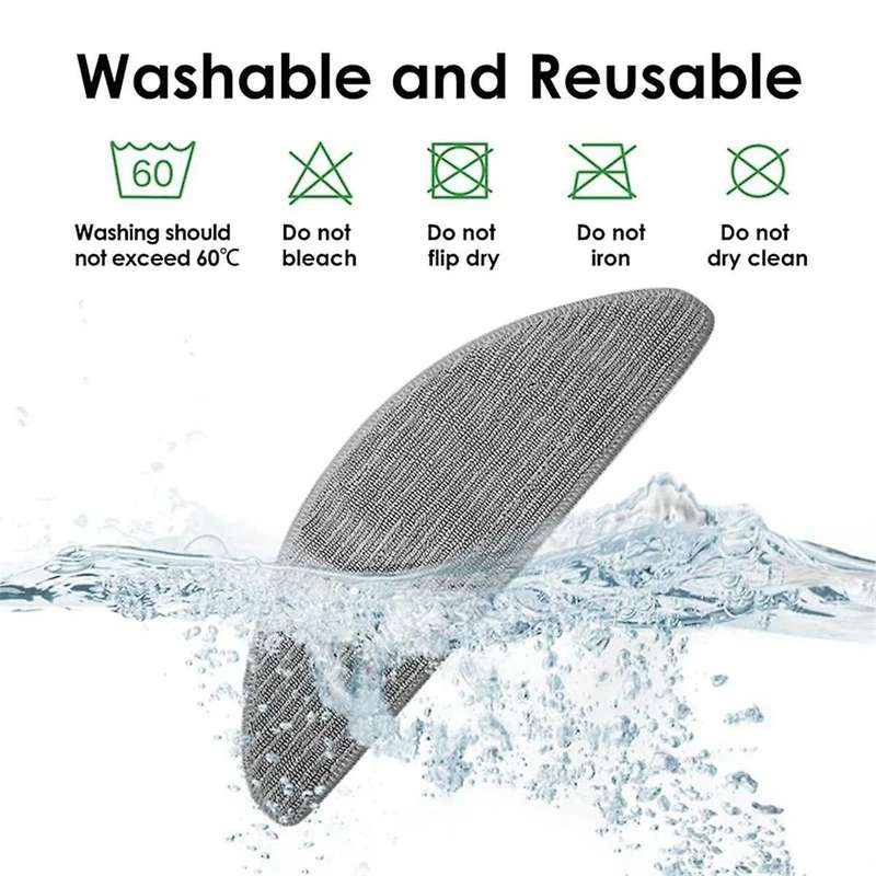 Mop Pads Replace Reusable Mopping Cloth for Combo I5, I5+,J5, J5+ Robot Vacuum Microfiber Washable
